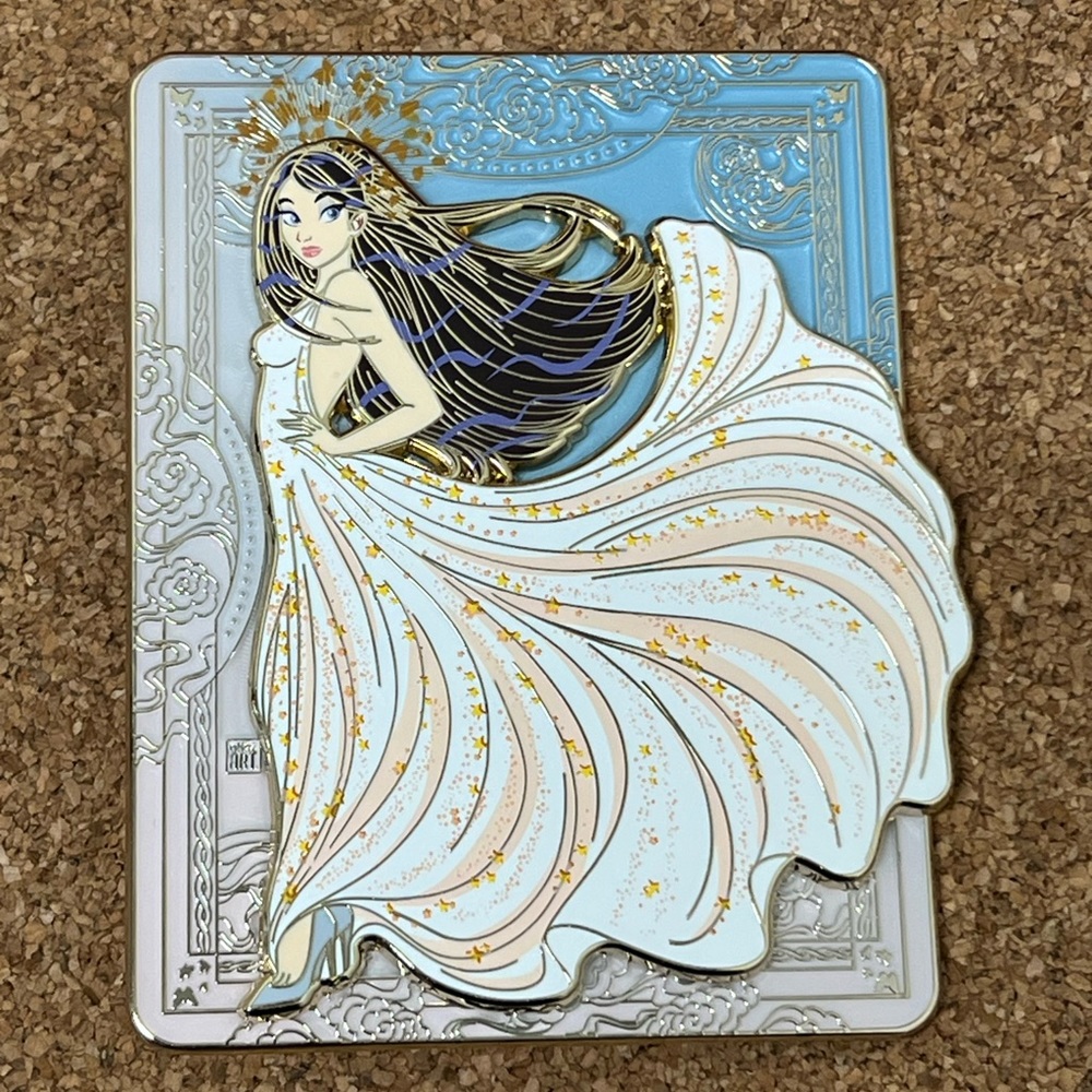 RARE Mulan Light Goddess 4” Enamel Pin 💫